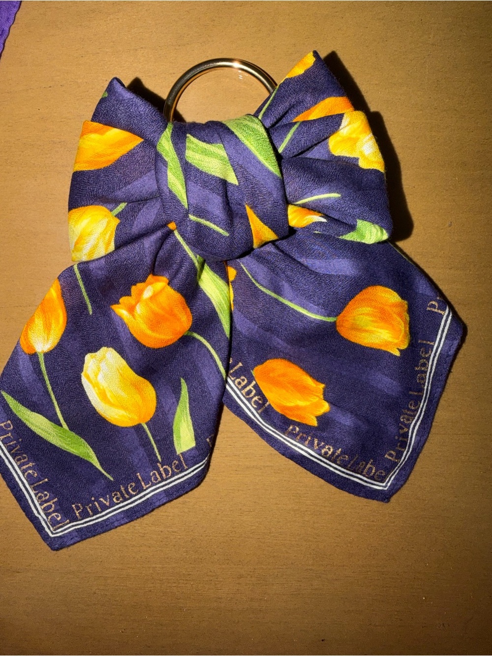 Private Label Scarf Bow charm